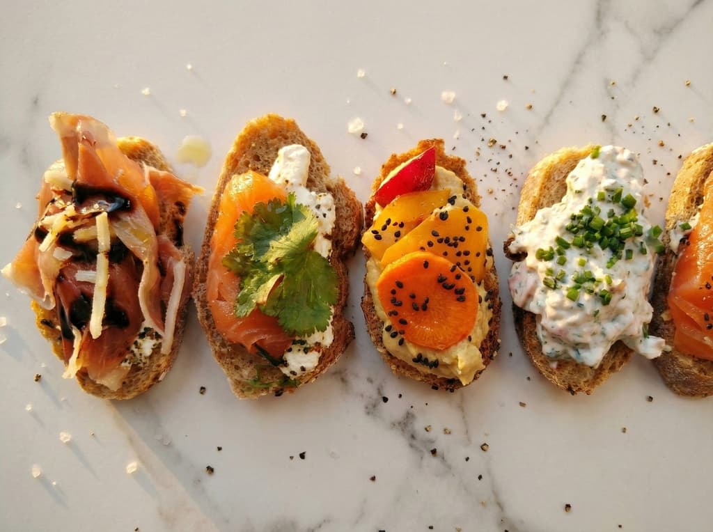 PLATEAU BRUSCHETTE (prix/pers)