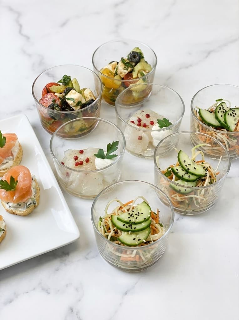 COCKTAIL 8 PIÈCES (prix/pers)