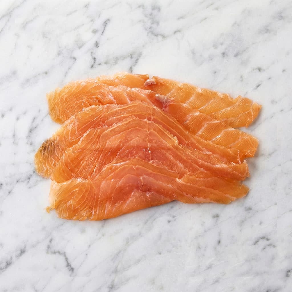 SAUMON FUMÉ TRANCHÉ À LA MAIN (250 g)