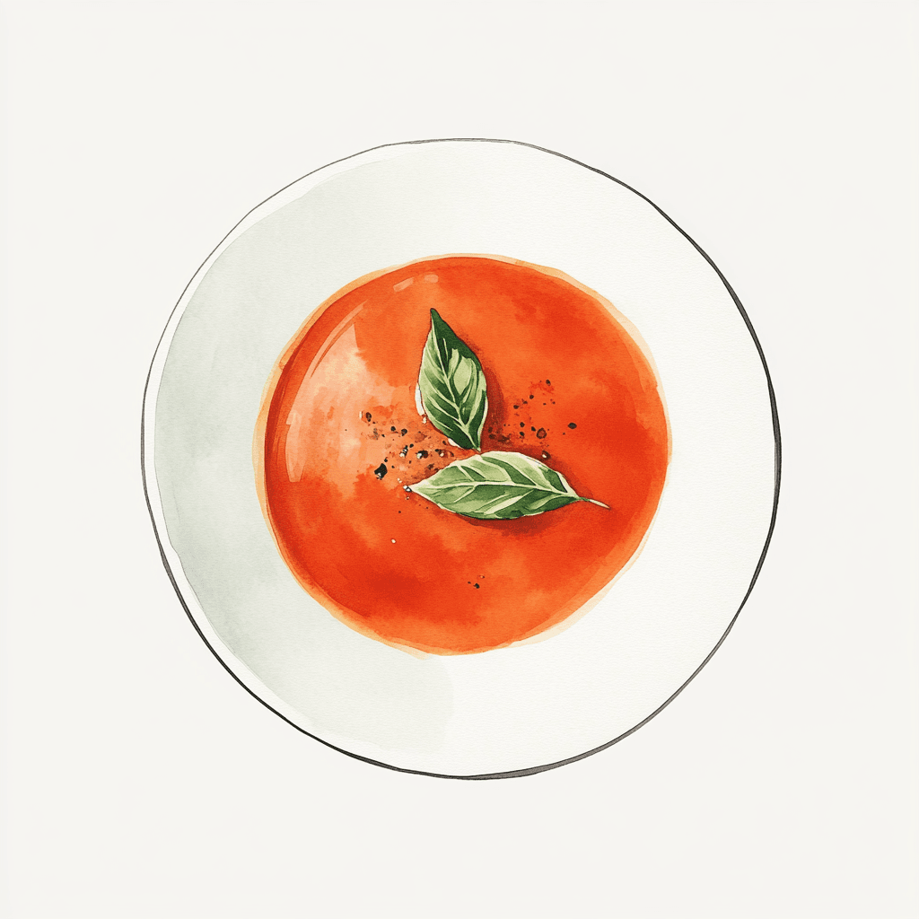 VELOUTÉ DE TOMATES / BASILIC (1 L)