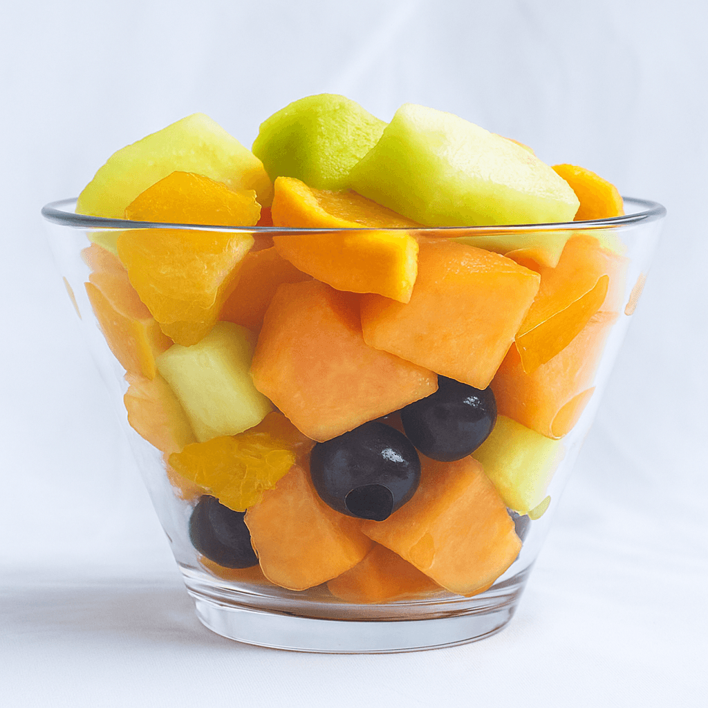 SALADE FRUIT SAISON EN VASE (+ caution)