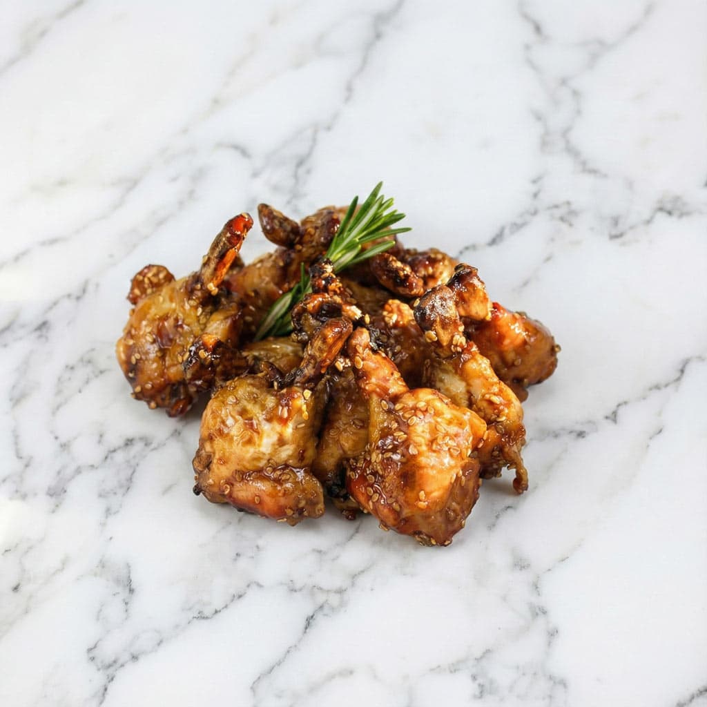 BÂTONNETS DE POULET AU GINGEMBRE ET SESAME - 500g