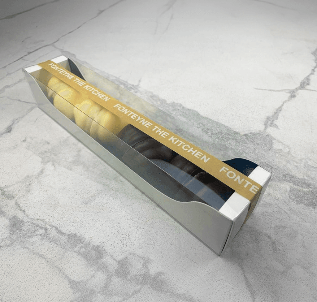 4 BLANCS - 4 NOIRS MINI MELOCAKES ARTISANAUX