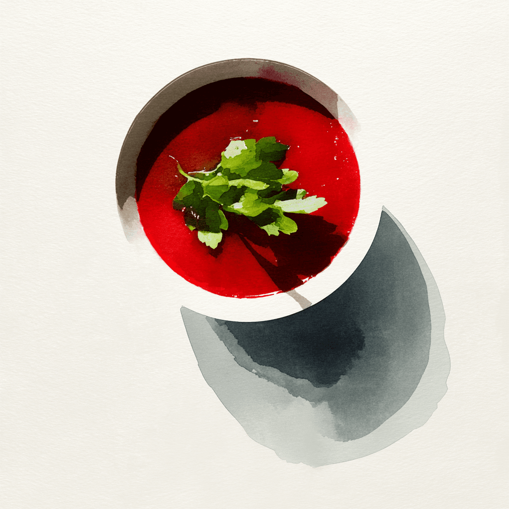 2 - 6E POTAGE DE BETTERAVES ROUGES