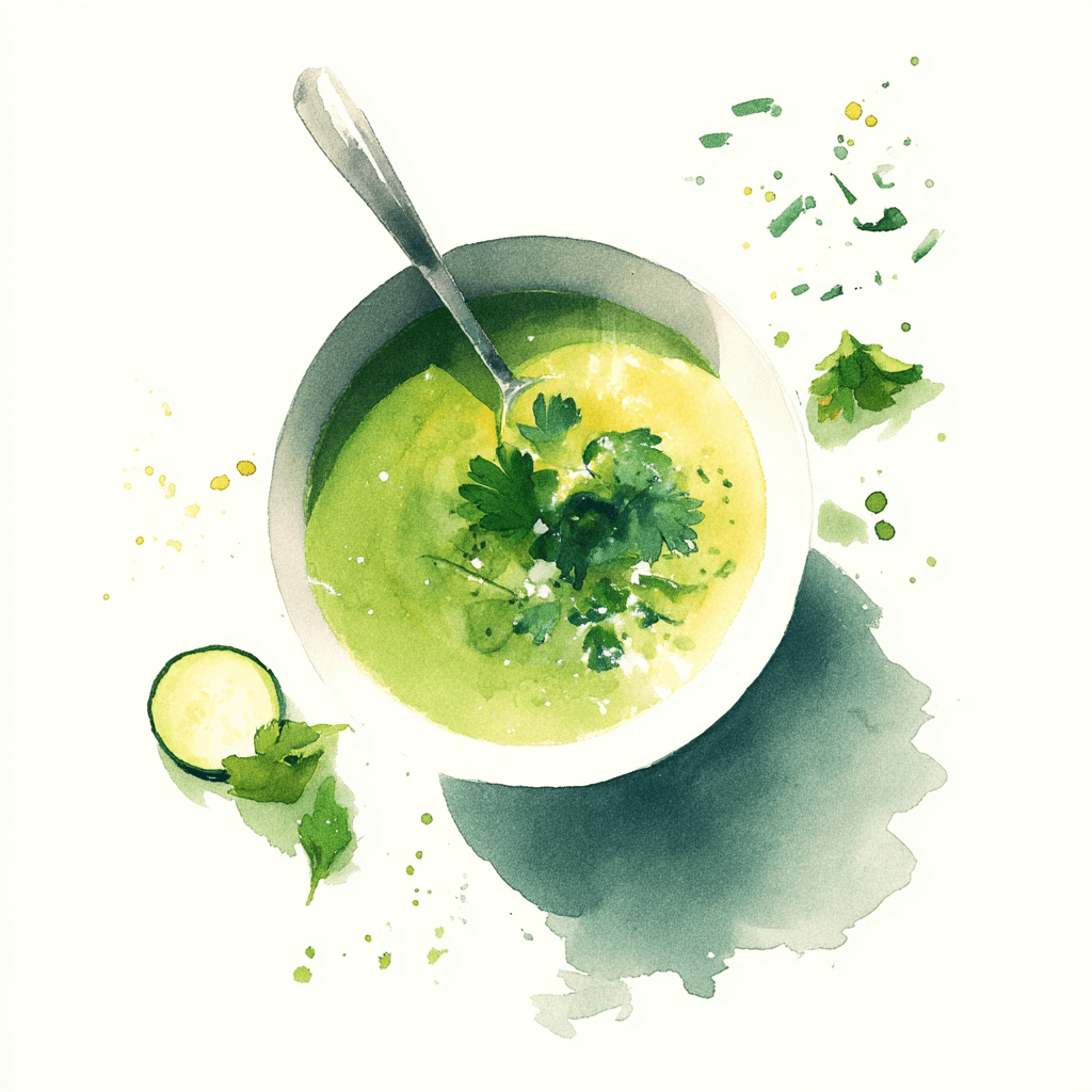 2 - 12E GASPACHO DE TOMATES ET DE CONCOMBRES